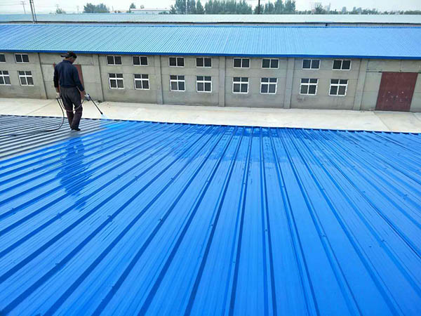 竹山 彩钢瓦喷漆翻新工业厂房、仓库